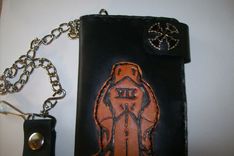 Leather Biker Wallet 3 small