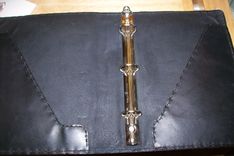 Leather Binder 3 small