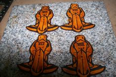 Leather State Of Alabama Patches 1 small