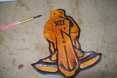 Leather State Of Alabama Patches 2 small