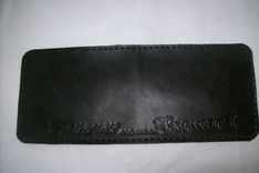 Man's Black Leather Wallet 3 small