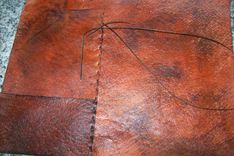 Custom Leather Masonic Day Planner In Weathered Color 5 small