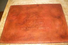 Custom Leather Pad/Mat 4 small
