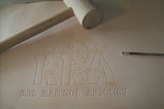 Custom Leather Pad/Mat 15 small