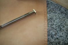 Leather Checkbook Cover 8 small
