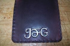 Leather Business Card Case 2 small