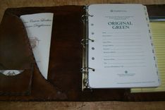 Leather Executive Planner 1 small