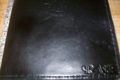 Leather Portfolio With Custom Logo 2 small