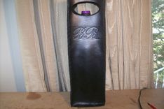 Custom Leather Wine Bag 3 small