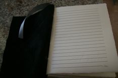 Leather Journal 4 small