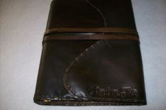 A Leather  Notebook A5 Cover With Name 1 small