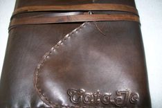 A Leather  Notebook A5 Cover With Name 2 small