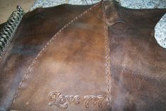 A Leather  Notebook A5 Cover With Name 3 small