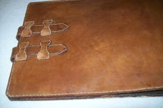 Custom Leather Business Checkbook Cover With Business Name 2 small