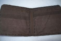 Leather Bifold Deluxe Wallet With Cross Desgn 2 small