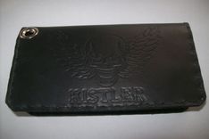 Custom Leather Biker Wallet 2 small