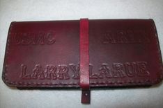 Leather Checkbook Covers 2 small