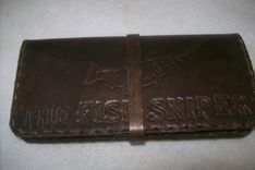 Leather Checkbook Covers 4 small