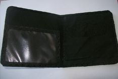 Bi-Fold Leather Black Wallet 2 small