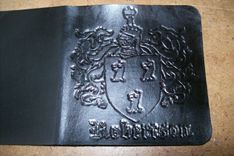 Bi-Fold Leather Black Wallet 3 small