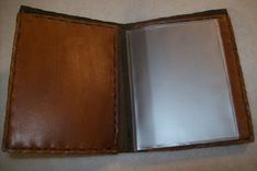 Custom Leather Deluxe Wallet With Skull And Bones Design 2 small
