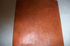 Customized Leather Binder Cover 1 small