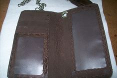 Custom Leather Biker Wallet 2 small