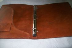 3-5 Custom Leather Binders 2 small