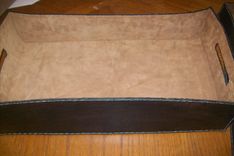 Leather Desk Trays 2 small