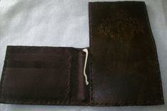 Custom Leather Moneyclip Wallet 3 small