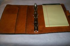 Custom Leather Day Planner 2 small
