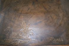 Custom Leather Left-Handed Business Binder And Portfolio 3 small