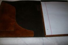 Custom Leather Portfolio And Journal 5 small