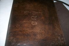 Custom Leather Photo Album/Scrapbook 1 small