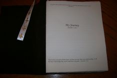 Custom Leather Journal 2 small