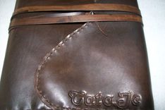 Custom Leather Planner 2 small