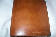 Custom Leather Binder 1 small
