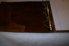 Custom Leather Binder 2 small