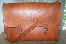 Custom Leather Lap Top Bag 2 small