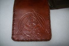 Custom Leather Moneyclip Wallet 1 small