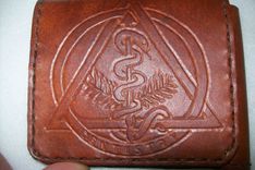 Custom Leather Moneyclip Wallet 3 small