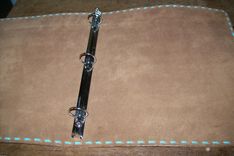 Custom Leather Binder 2 small
