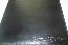 Custom Leather Binder 2 small