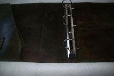 Custom Leather Binder 2 small