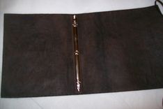 Custom Leather Binder 3 small