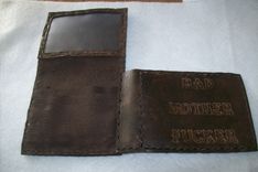 Custom Leather Moneyclip Wallet 2 small