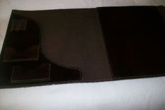 Custom Leather Notebook Cover/Portfolio 2 small