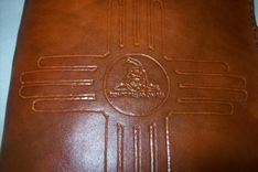 Custom Leather Planner/Binder 2 small