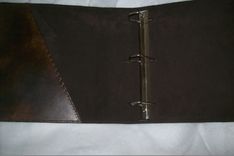 Custom Leather Binder 3 small
