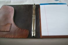 Custom Leather Binder/Portfolio 2 small